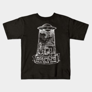 Subterranean Homesick Alien - Radiohead Illustrated lyrics - Inverted. Kids T-Shirt